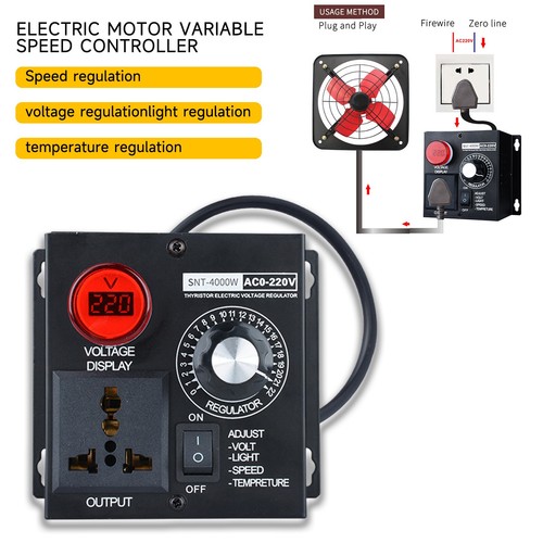 Regolatore motore 110v 220v - regolatore,