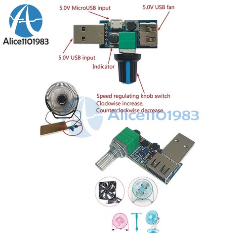Ventilatore usb regolatore - ventilatore,