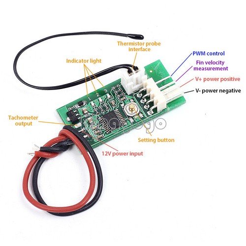 12v 4pin pwm - 4pin, pc