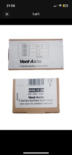 Vent axia w361119 - vent-axia, tsc