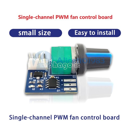 New 12v channel pwm fan - 12v,