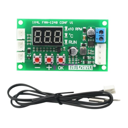 1pc 48v pwm - 1pc, fan